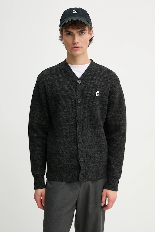 

Шерстяной кардиган Études Studio, черный