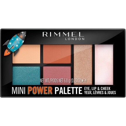 

London Mini Power Palette Eye, Lip, Cheek 004 Pioneer 6.8G, Rimmel