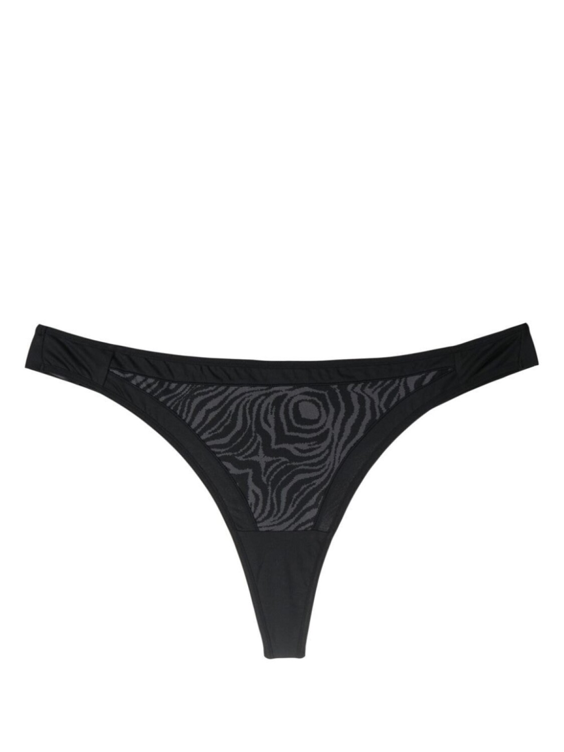 

Marlies Dekkers трусы-стринги Wing Power с зебровым принтом, черный