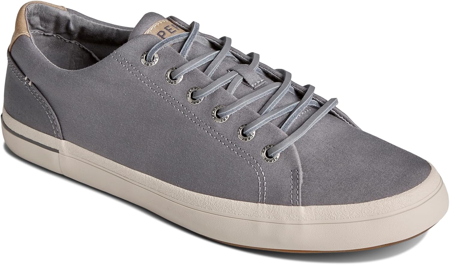 Мужские текстильные кроссовки Sperry SeaCycled Striper II, серый — фото 3