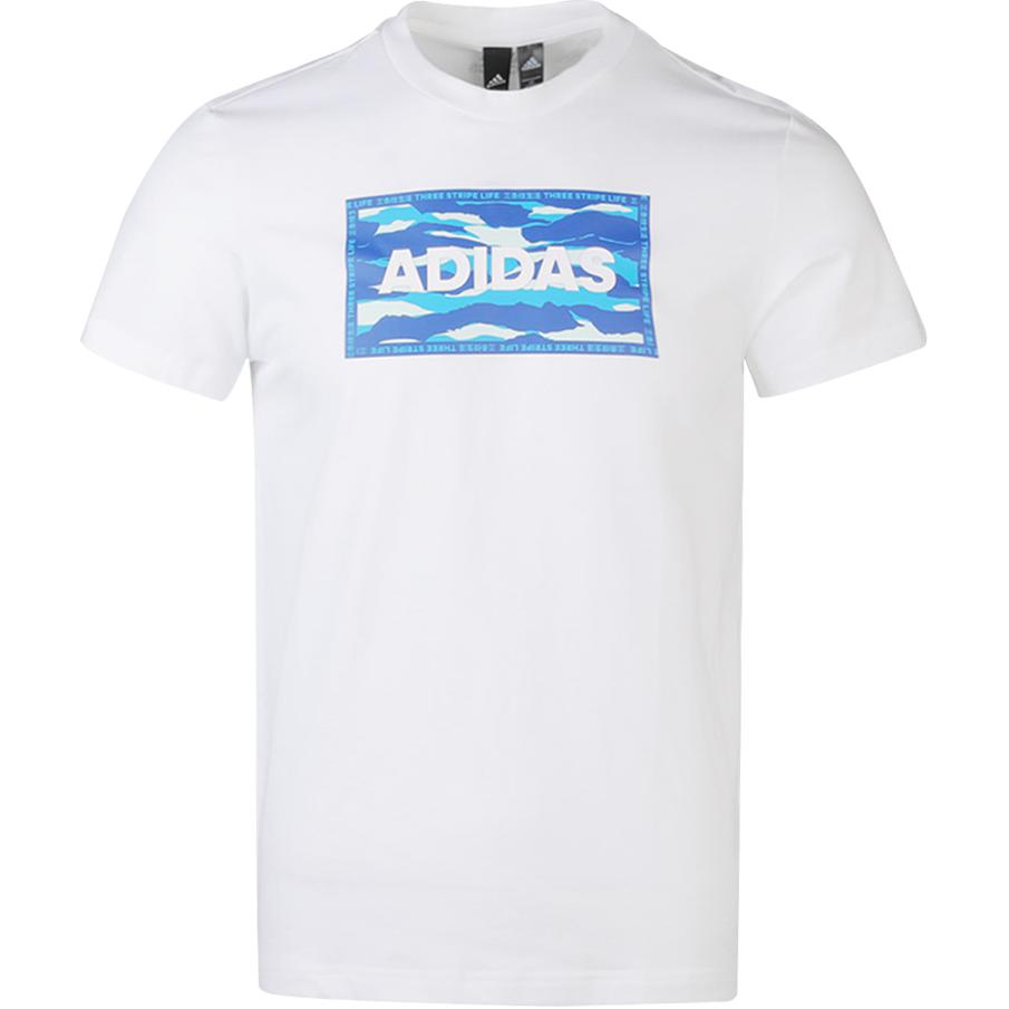 

Футболка GFX T белая мужская Adidas