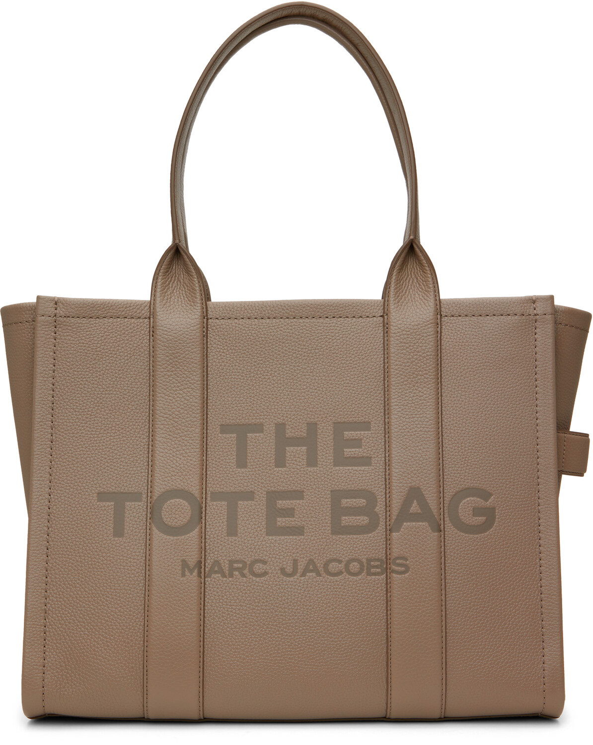 

Серая сумка-тоут «The Leather Large» Marc Jacobs, Cement, Серый, Серая сумка-тоут «The Leather Large» Marc Jacobs, Cement