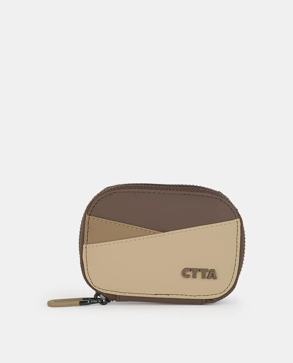 

Кошелек на молнии Caminatta, коричневый