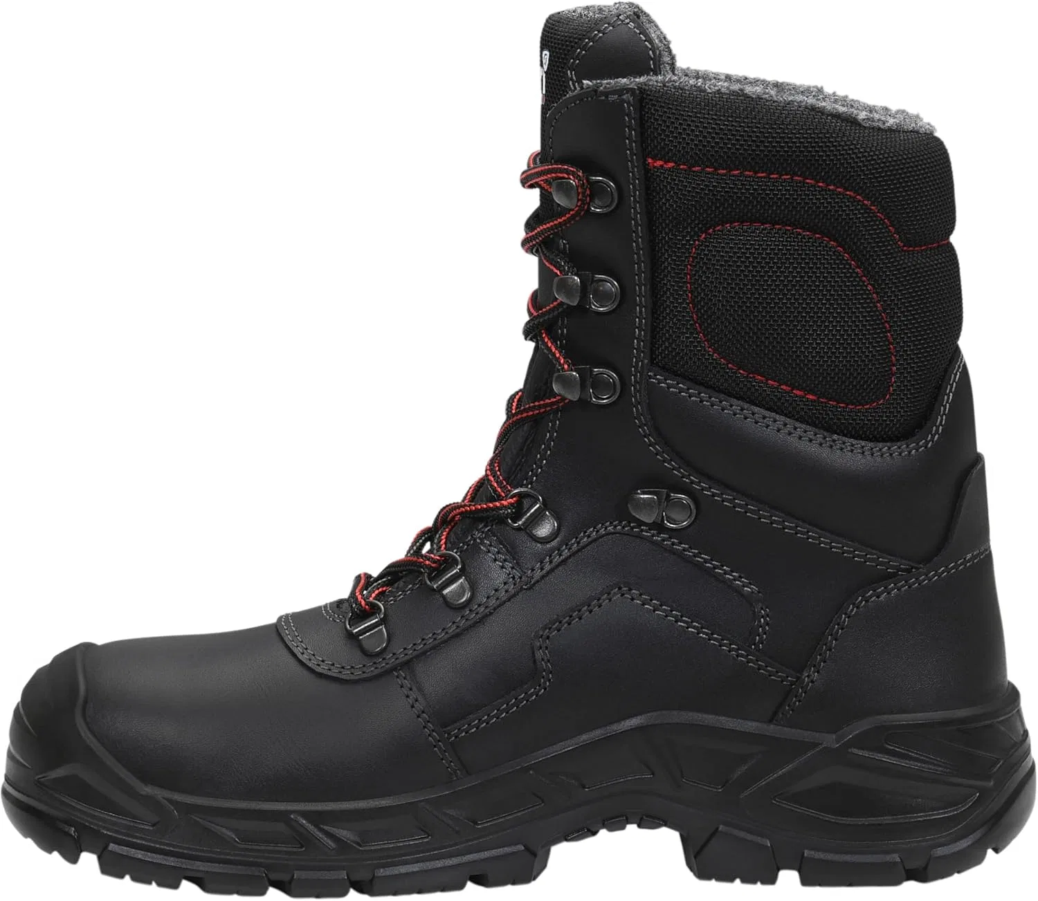 Ботинки ELTEN Jori Sicherheitsschnürstiefel (Form C) jo_ROBUST High ESD S3 CI, Damen und Herren, Leder/Textil, Stahlkappe, leicht, robust, Schwarz, Black — фото 4
