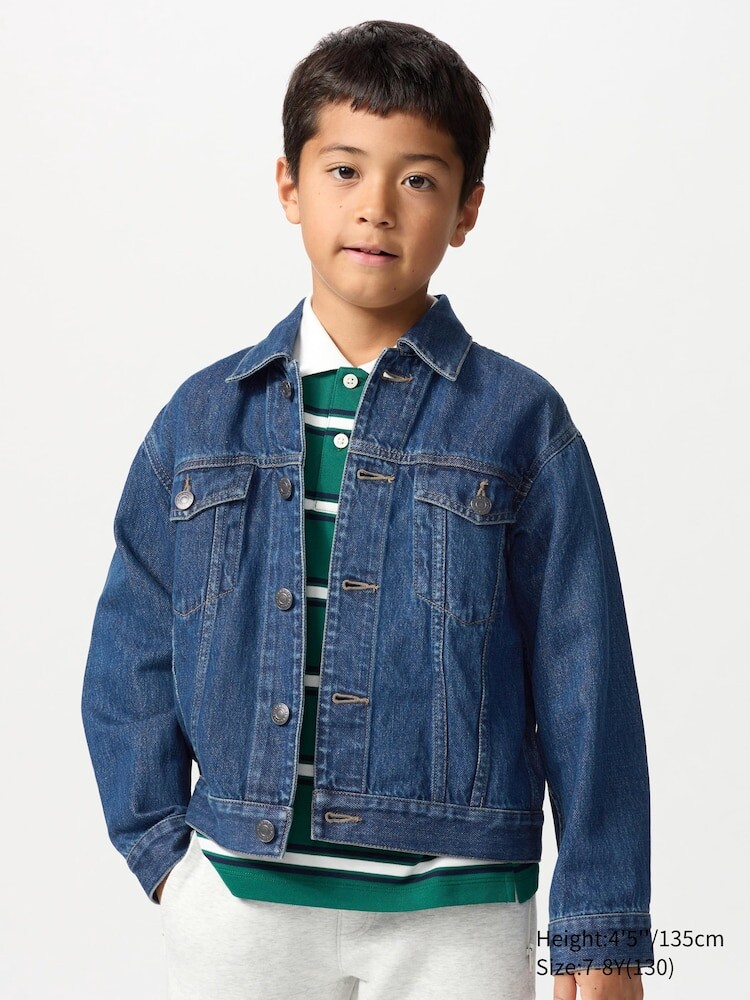 

Джинсовая куртка Uniqlo, цвет 67 синий