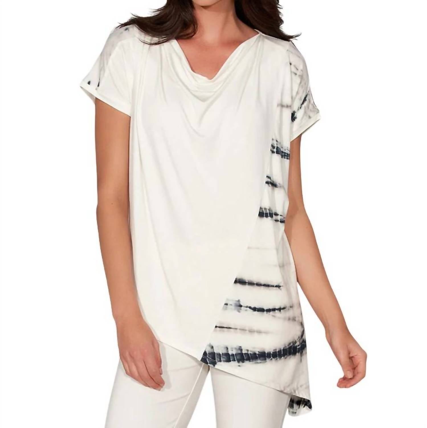

Топ Island Hopper в мягком березовом цвете с эффектом White-Tie Dye Stella Carakasi