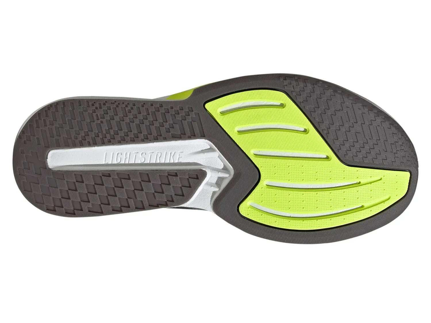 Кроссовки adidas Duramo Speed 2 Running Shoe - Men's, серый/зеленый — фото 4