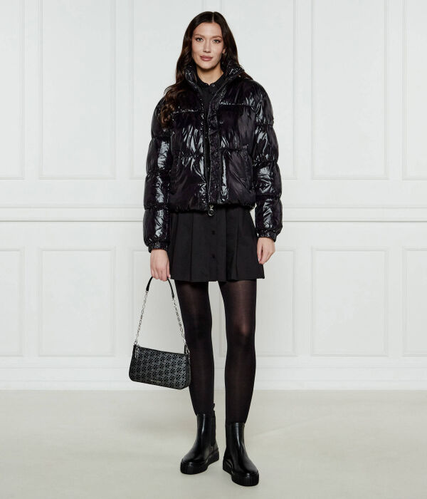Женские ботинки челси Gant Snowmont кожаные с добавлением шерсти, черный — фото 2