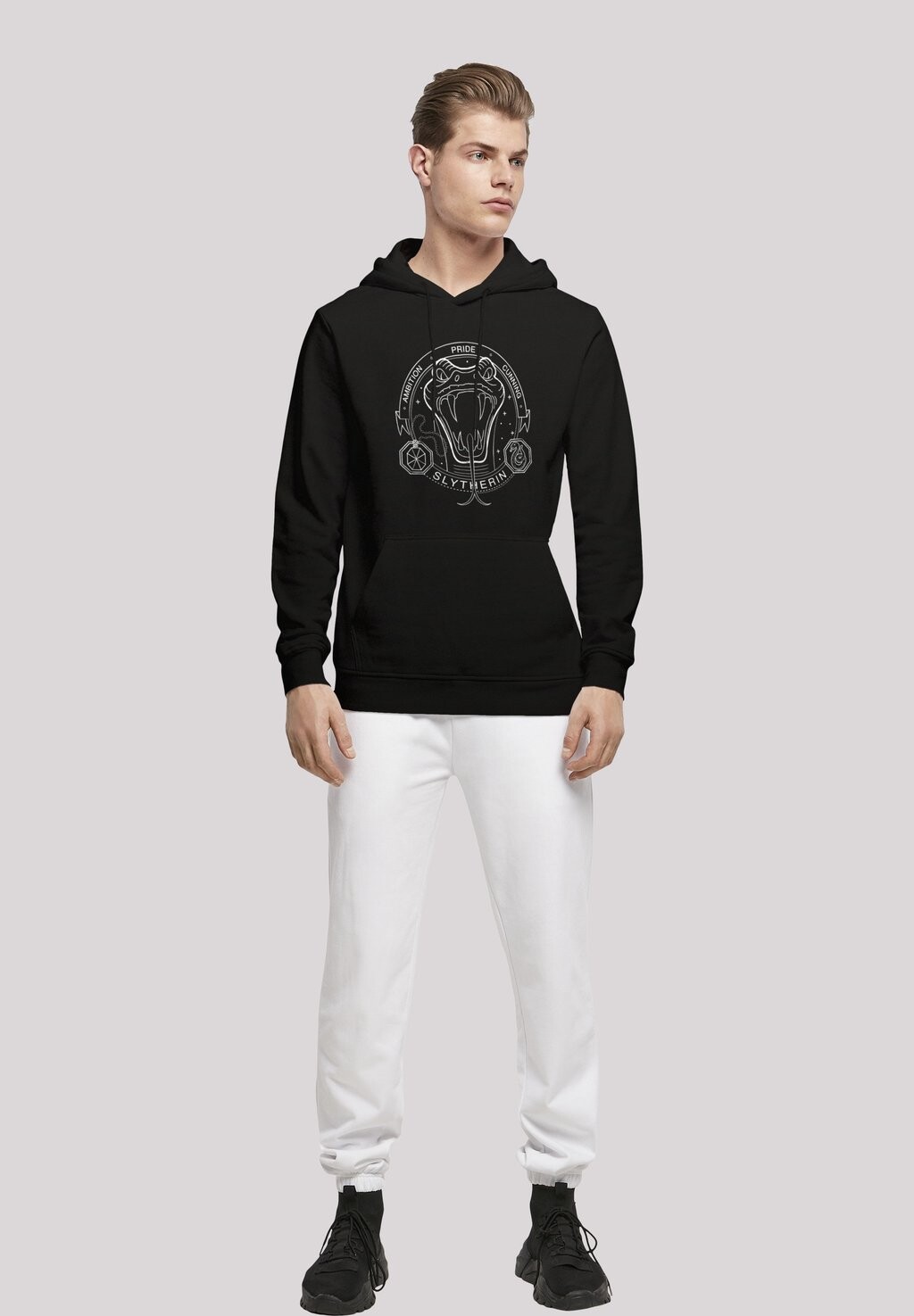 

Толстовка с капюшоном HARRY POTTER SLYTHERIN SEAL F4NT4STIC, черный