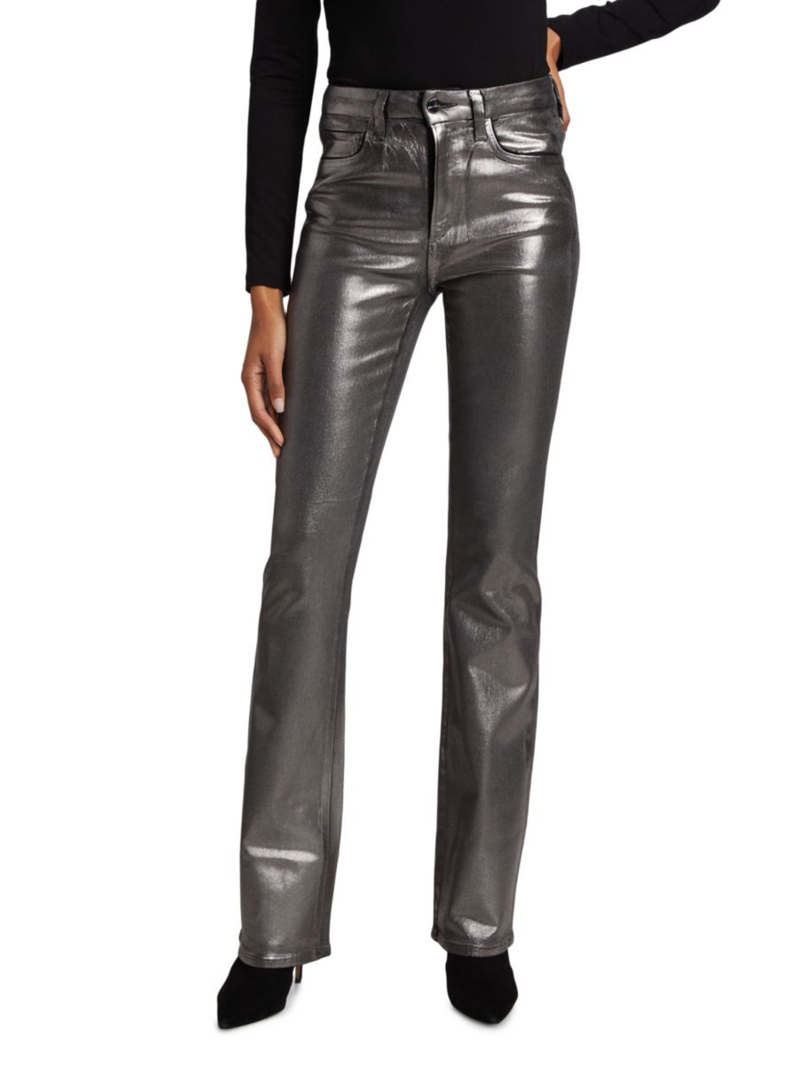 

Джинсы Hi Honey Foil Bootcut Joe's Jeans, цвет Gunmetal