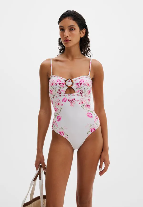 

Купальник-Бандо mandy bambouring Malina, Tulip Pink, Розовый, Купальник-Бандо mandy bambouring Malina, Tulip Pink