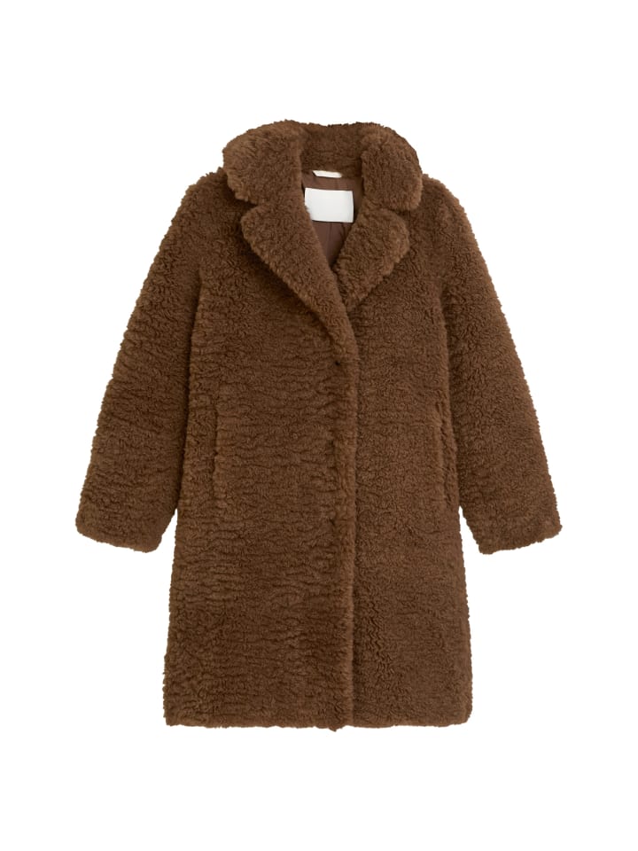 

Marc O'Polo Плюшевая шуба расслабленно в чистом шоколаде