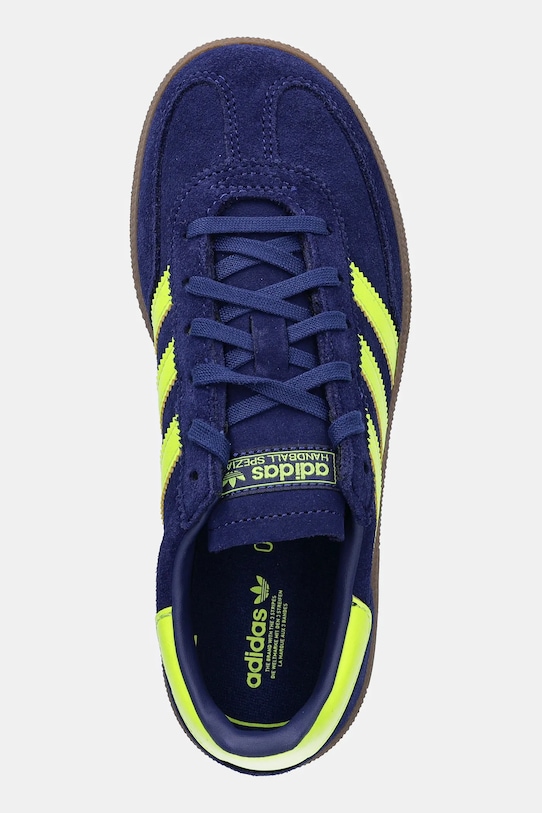 Детские замшевые кроссовки Handball Spezial Adidas Originals, синий — фото 4