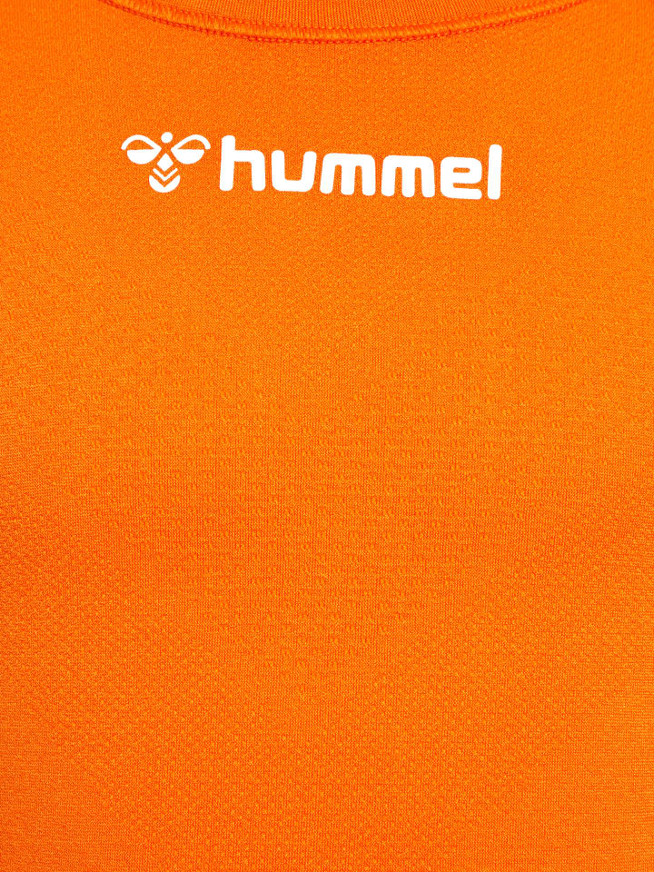 Hummel Футболка Hmlbl для детей в цвете «Оранжевый тигр» — фото 3