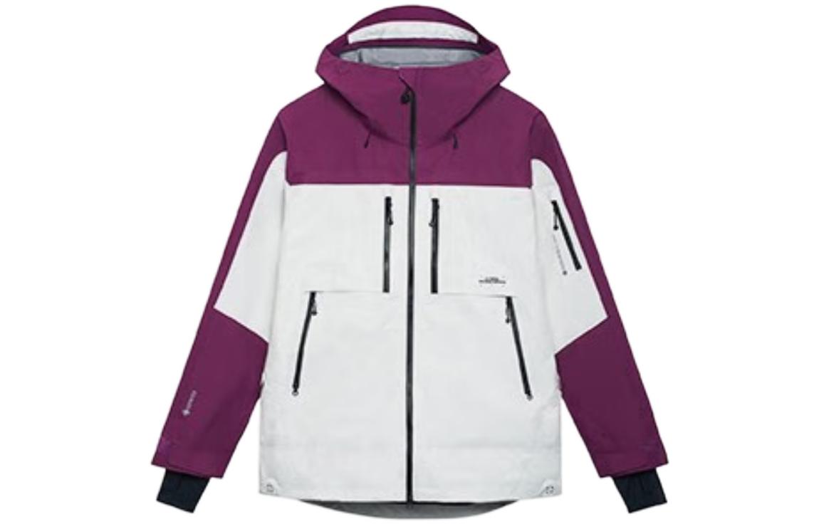 

LiNing Унисекс куртка розово-фиолетовая экрю, Rose Purple Ecru