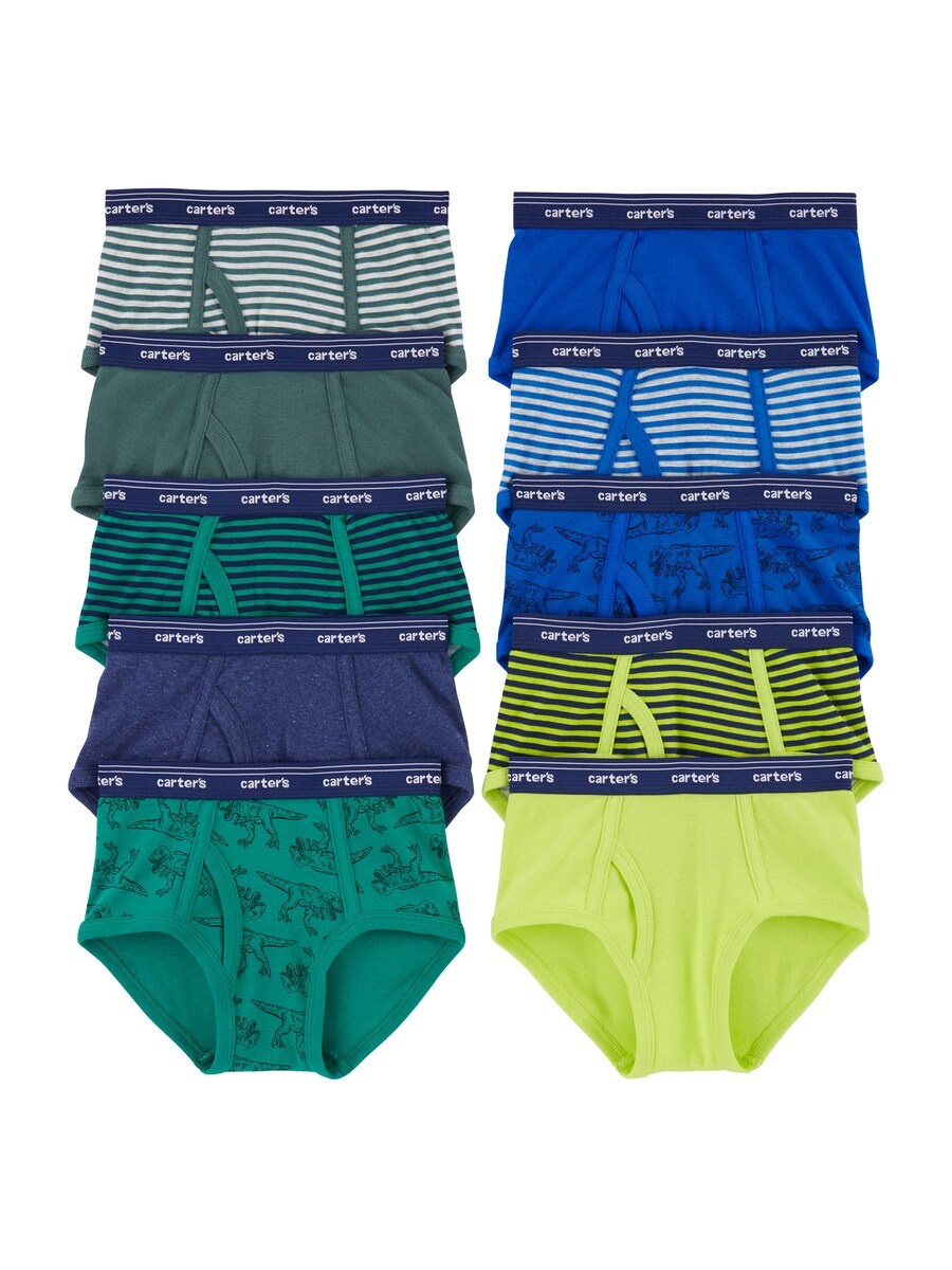 

Трусы Carter's, цвет Gentian/Yellow/Light grey/Green
