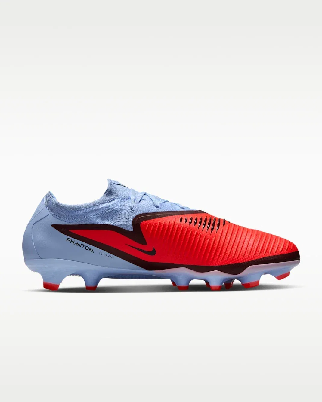 Мужские футбольные бутсы Nike Phantom 6 Low Pro HJ4122-400 фиолетового цвета для твердого грунта TF9915 — фото 3