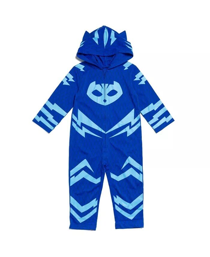 

Комбинезон на молнии для мальчиков для маленьких мальчиков Pj Masks, синий
