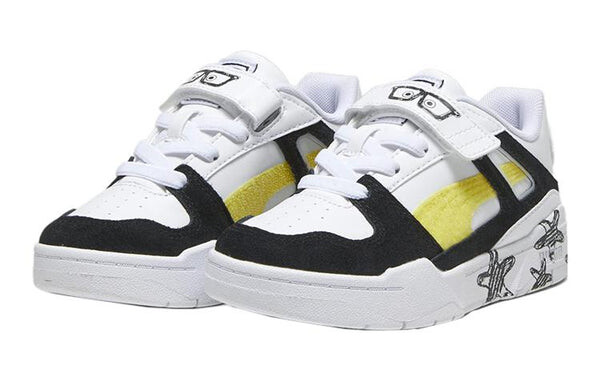 Кроссовки slipstream x spongebob squarepants 'spongebob's glasses' Puma, белый — фото 3