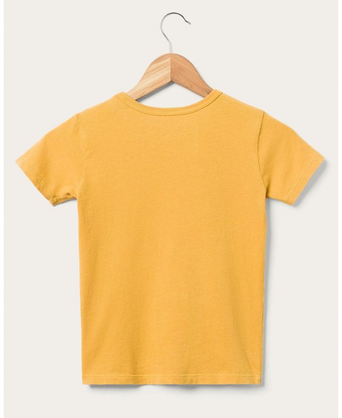Футболка Unisex David Bowie Us Tour 82 - для малышей и детей постарше Junk Food Clothing, желтый — фото 2