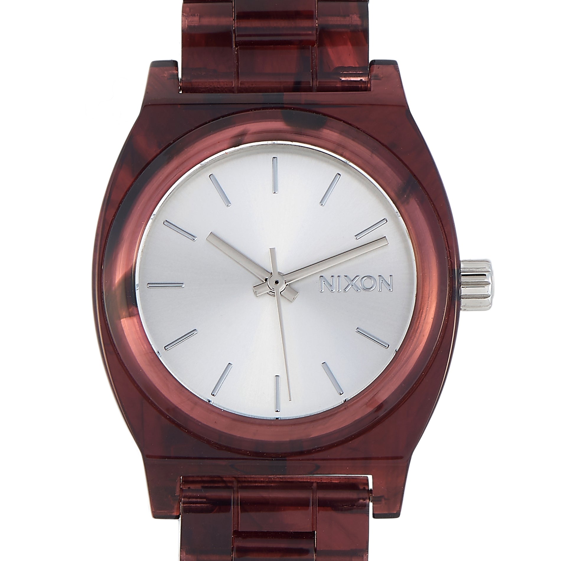 

Часы Nixon Medium Time Teller из красного ацетата 31 мм A1214 200