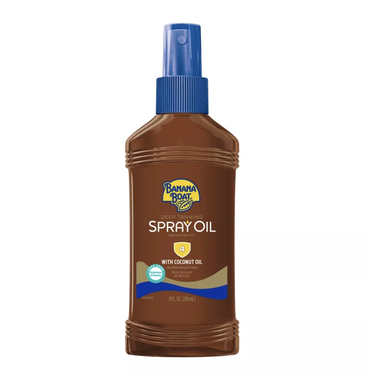 

Banana Boat, Масло-спрей с солнцезащитным фильтром SPF 4, 236 мл