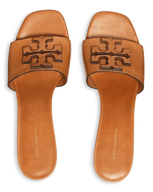 Женские сандалии-мюли Ines Tory Burch, цвет Tan/Beige — фото 4