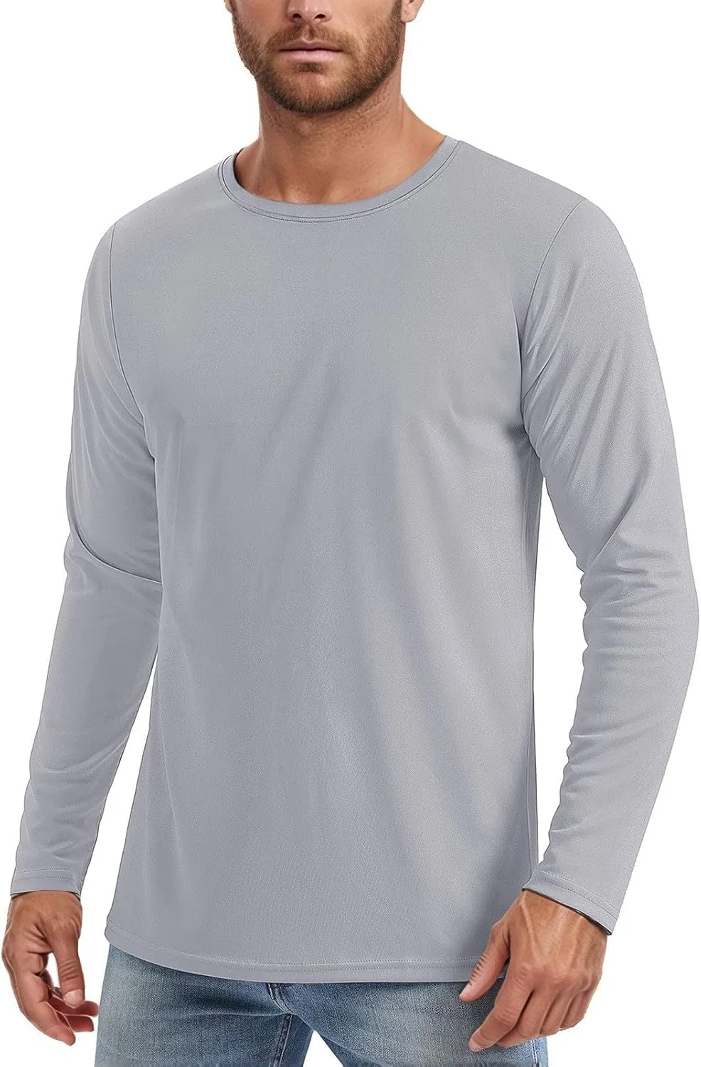 Футболка с длинным рукавом UPF50+ Men's, Gy1