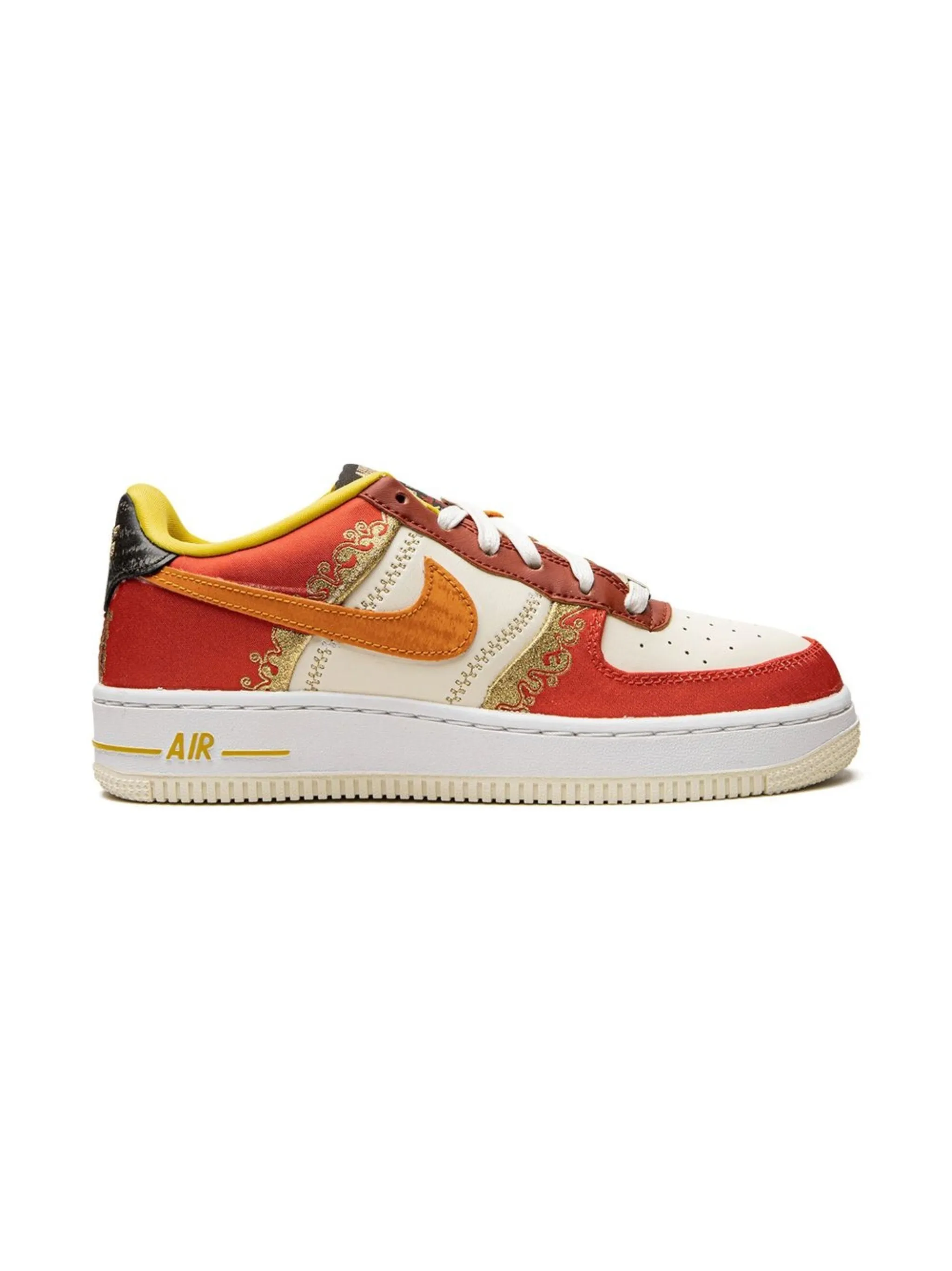 Кроссовки Air Force 1 Low Little Accra Nike Kids, красный — фото 2