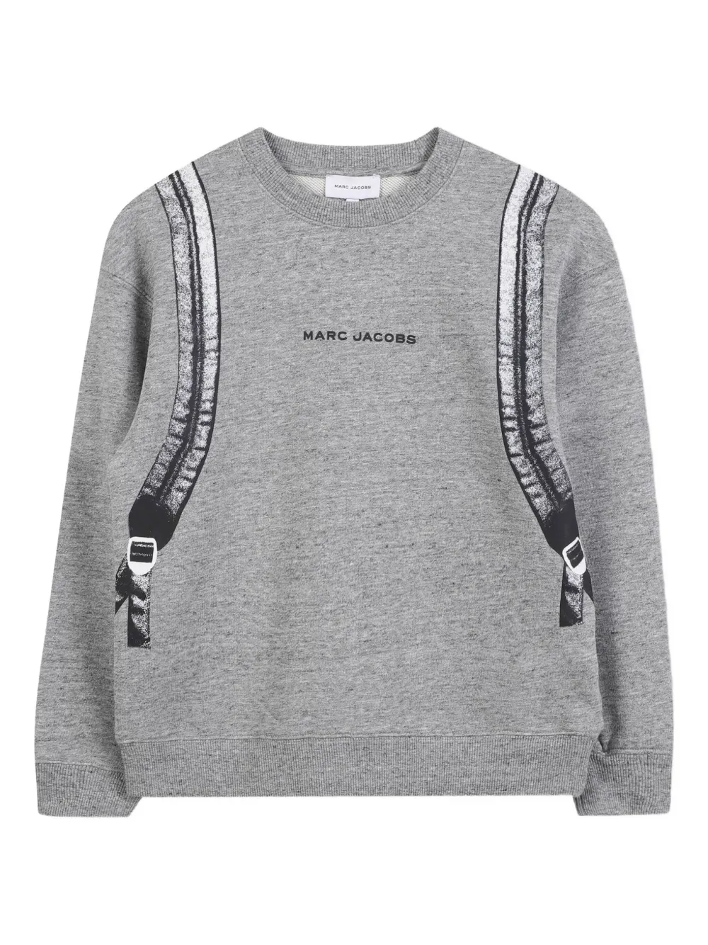 

Толстовка с графичным принтом Marc Jacobs Kids, серый