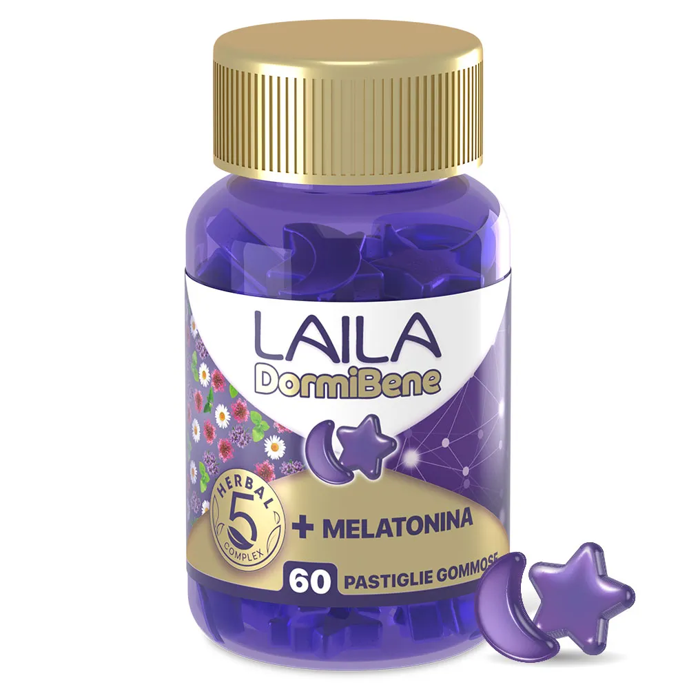

Laila Dormibene 3 г 60 жевательных конфет Добавка от бессонницы