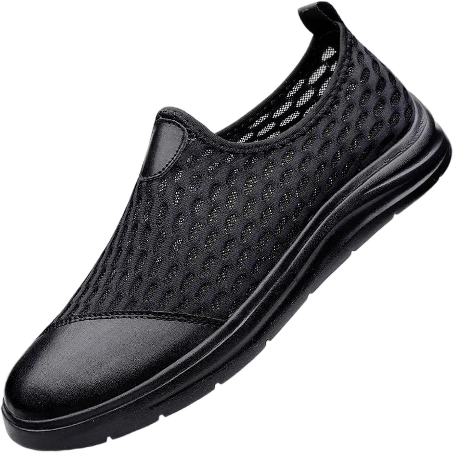 Лоферы дышащие FUNCOS, Black