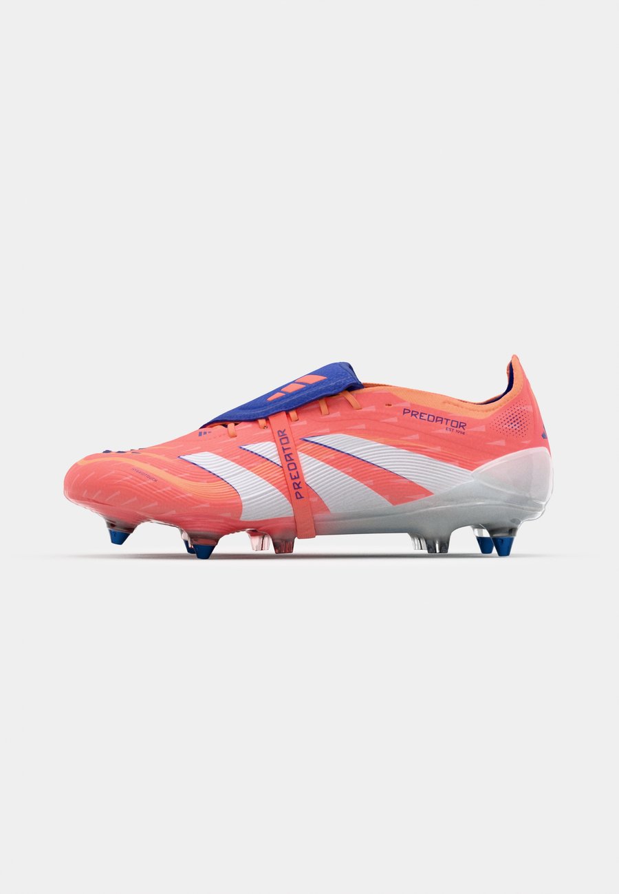 Кроссовки Adidas Performance PREDATOR ELITE FOLD-OVER TONGUE SOFT GROUND FOOTBALL BOOTS, Signal Coral/Footwear White/Beam Orange/Coral — фото 2