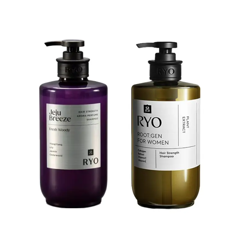 

Набор из двух средств для ухода за волосами Rich Potpourri Scent Shampoo Ryo, jeju breeze shampoos 580ml+olive lotion shampoos 580ml