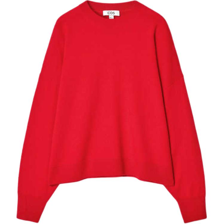 

COS Китайский новый год серия вязаный свитер Women's Red