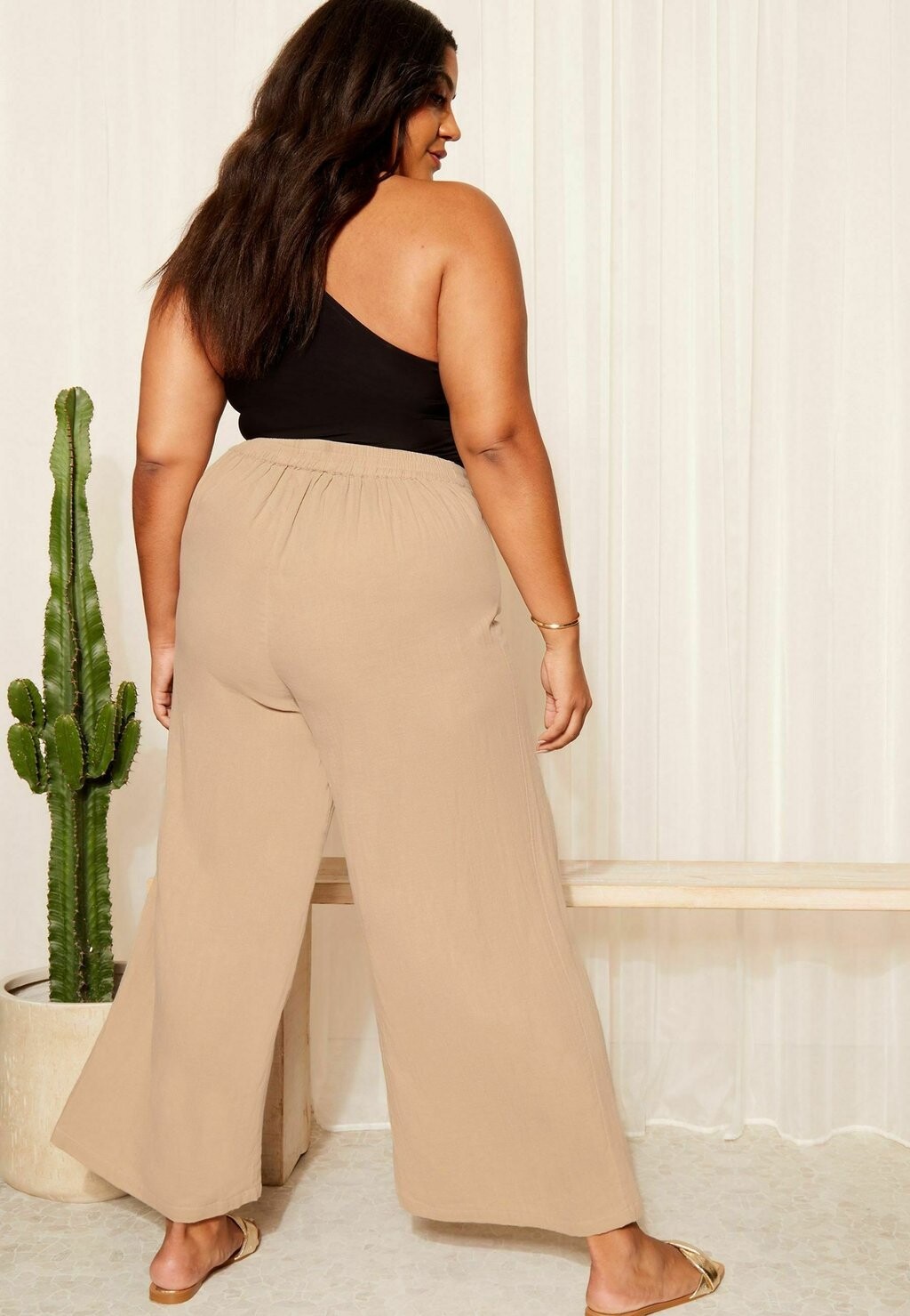 

Брюки WIDE LEG Friends Like These, бежевый