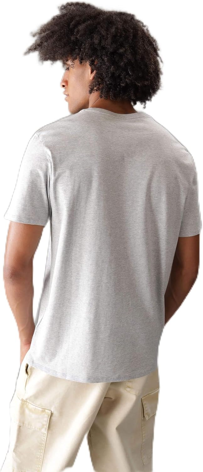 

Мужская футболка с круглым вырезом и монограммой Calvin Klein, Heroic Grey Heather, Серый, Мужская футболка с круглым вырезом и монограммой Calvin Klein, Heroic Grey Heather