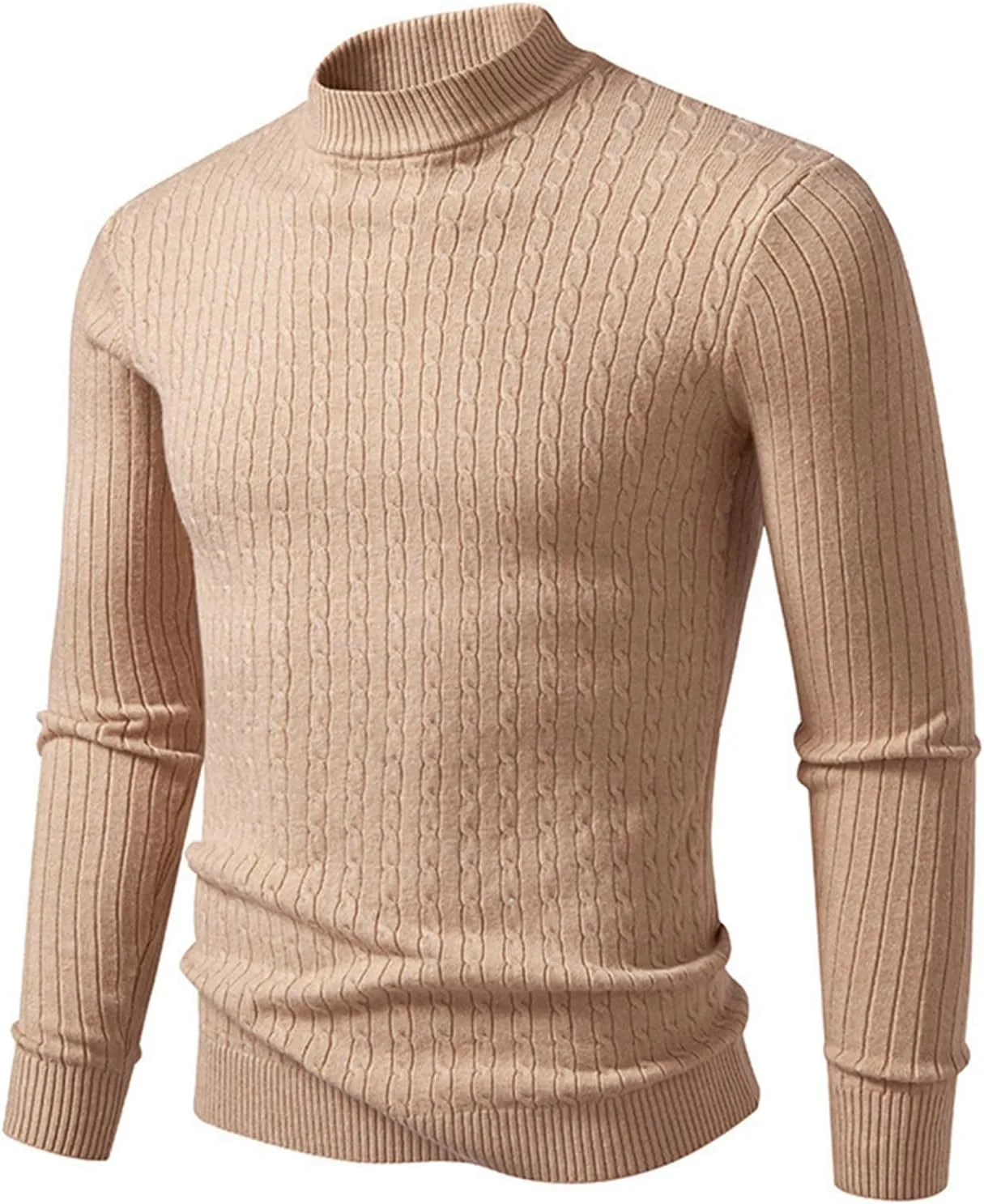 

Мужской свитер Quarter Zip Pullover с длинными рукавами и классическим кроем