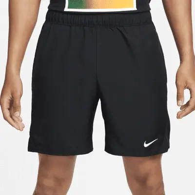 Шорты Nike NikeCourt Victory, черный/белый — фото 2