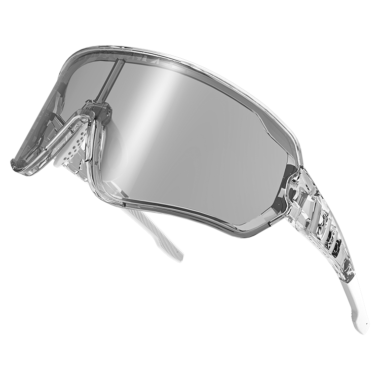 

Ветрозащитные очки для ежедневного катания Unisex, защита от песка, антибликовые, от сильного света, с UV-защитой LINING, Transparent Frame With Gray Lens[Photochromic Color-Changing, Uv Protection]