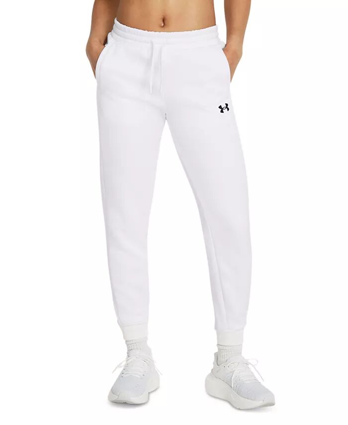 

Женские флисовые джоггеры Armour Under Armour, белый