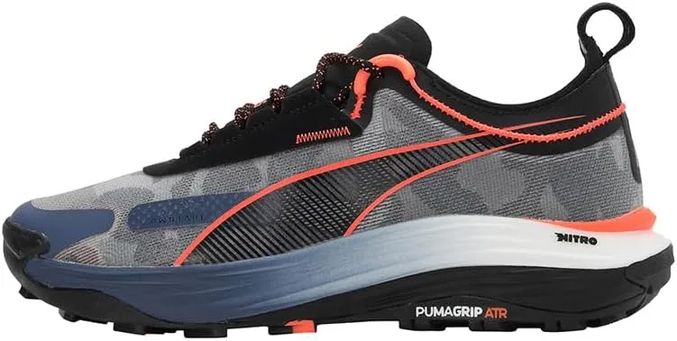 Мужские беговые кроссовки PUMA Deviate Nitro 2, Multicoloured Inky Blue Puma Black Neon Sun — фото 3