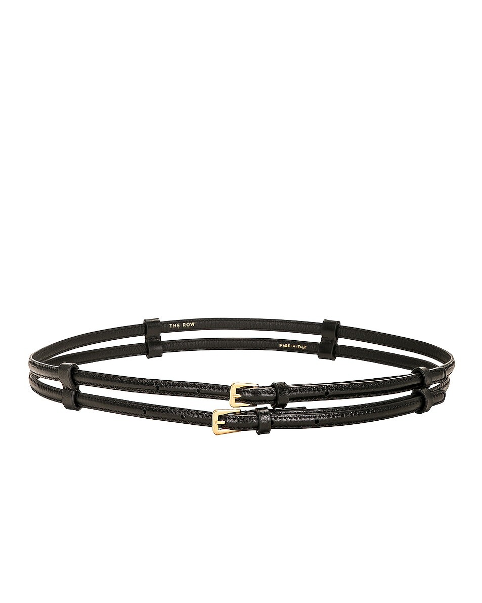 

Ремень The Row Double, цвет Black SHG