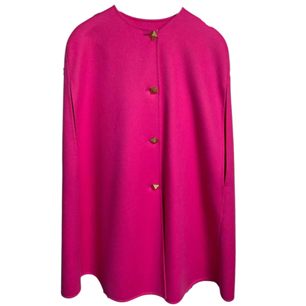 

Valentino Розово-красное женское пальто из осенне-зимней коллекции, Rose Red