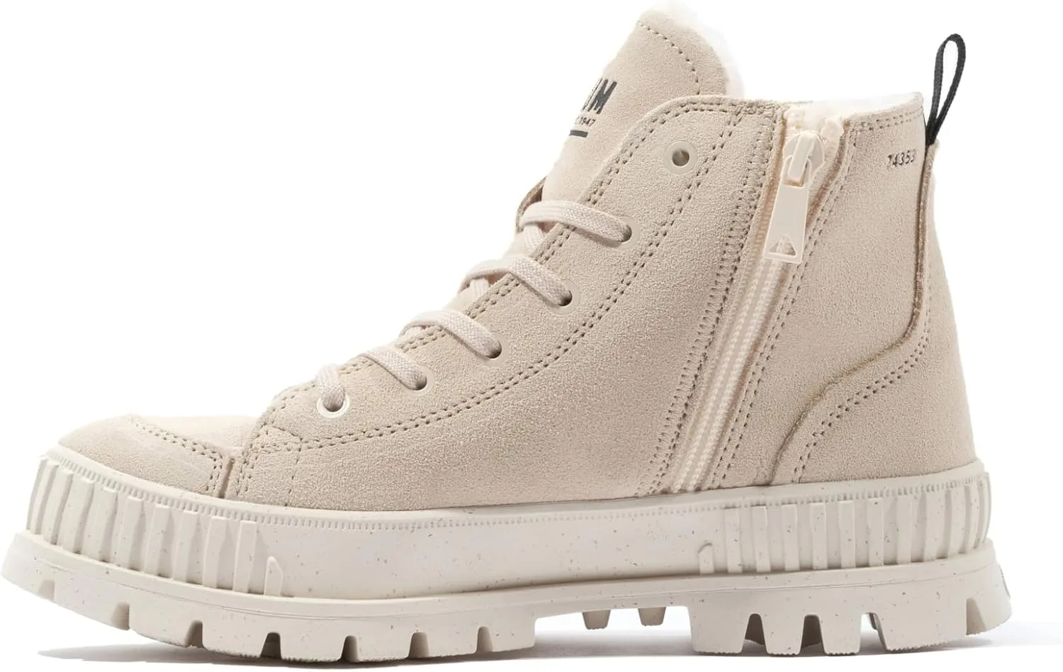 Теплые ботинки унисекс на платформе Palladium Pallashock — фото 4