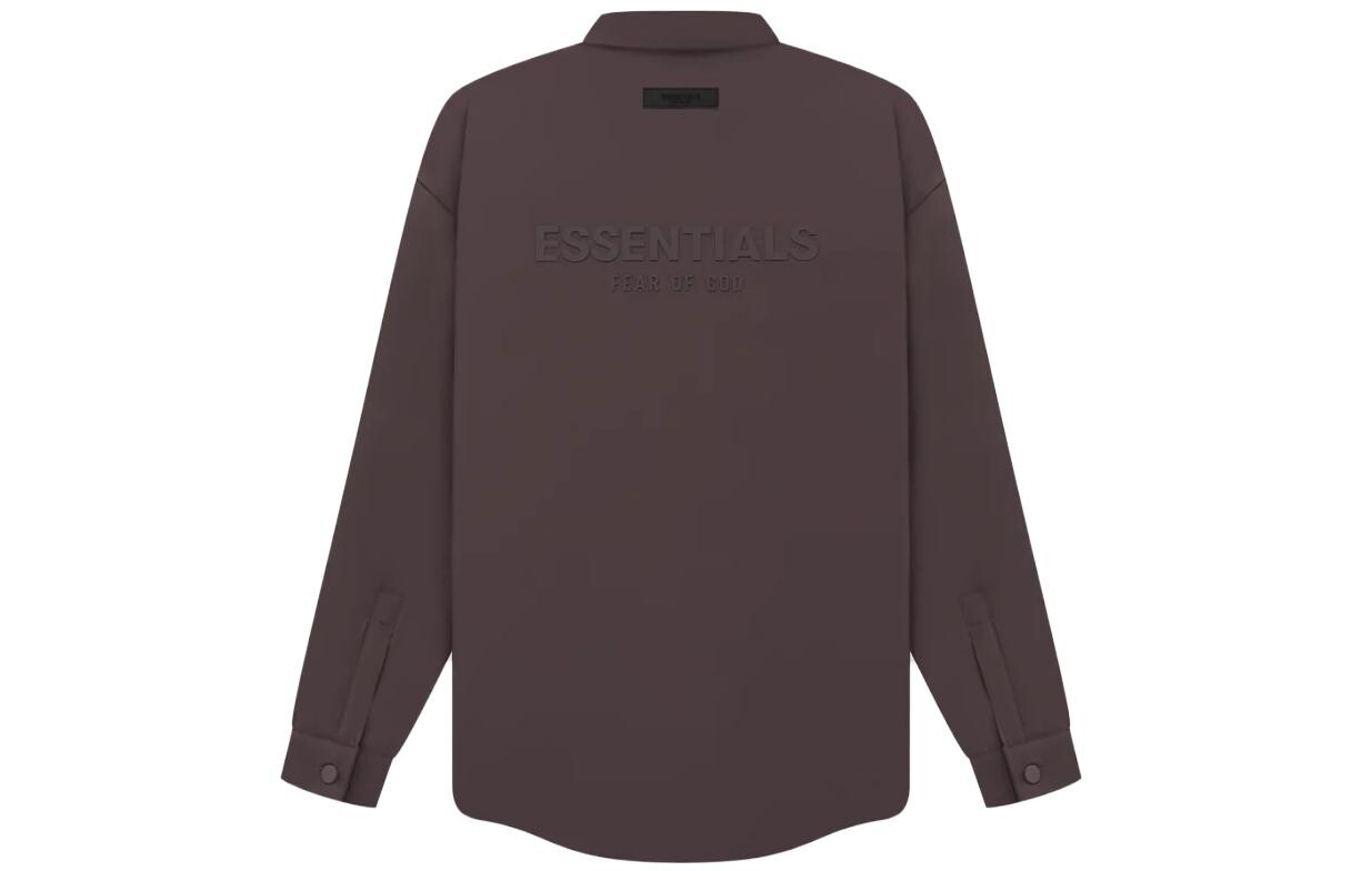 SS23 Куртка мужская сливовая Fear Of God Essentials, цвет Plum — фото 2