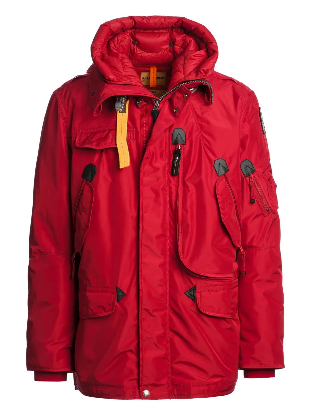 

Пуховик с капюшоном Parajumpers, красный