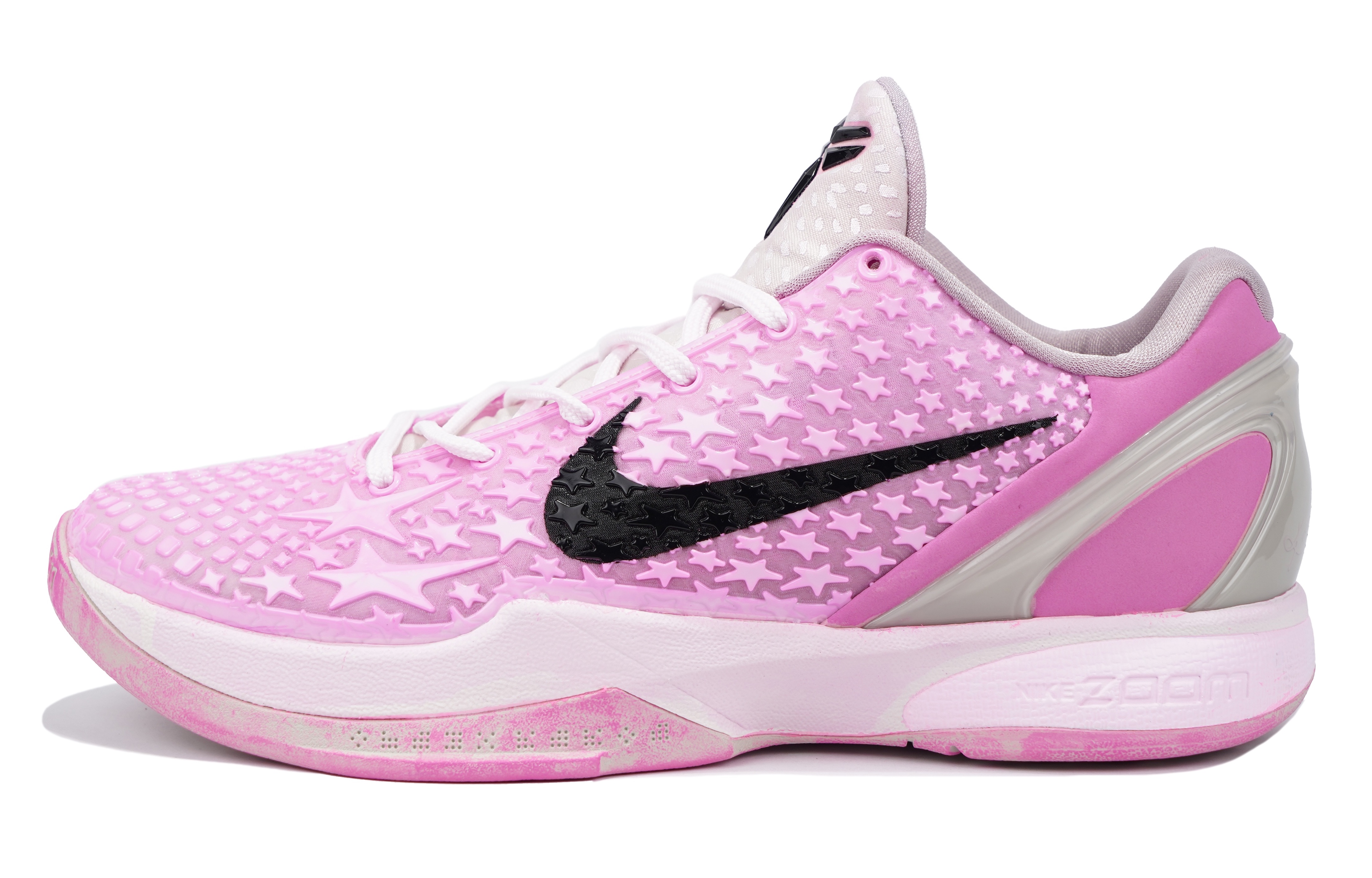 

Nike Баскетбольные кроссовки Zoom Kobe 6 Protro 'All Star 2.0' с низким верхом, устойчивые к истиранию, мужские, розовые, черные