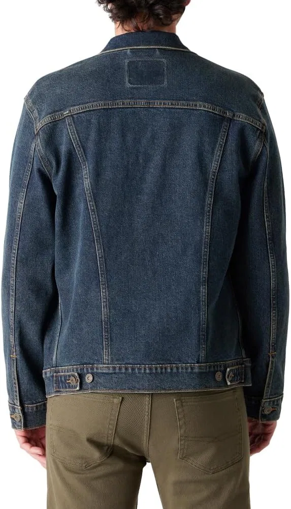 Мужская куртка-тракер Levi's Gold Signature, средне-синий деним — фото 3