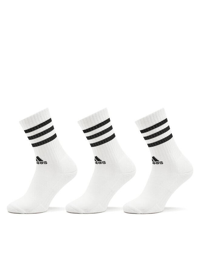 

Носки 3-Stripes Cushioned Crew Socks 3 Pairs adidas, белый